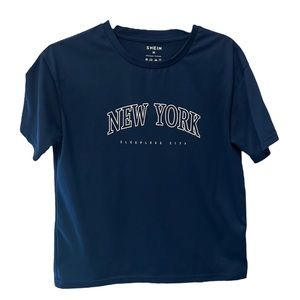 Women’s Cropped New York Tee